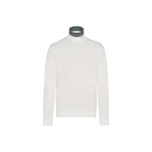 PRADA Белые Мужские Свитера