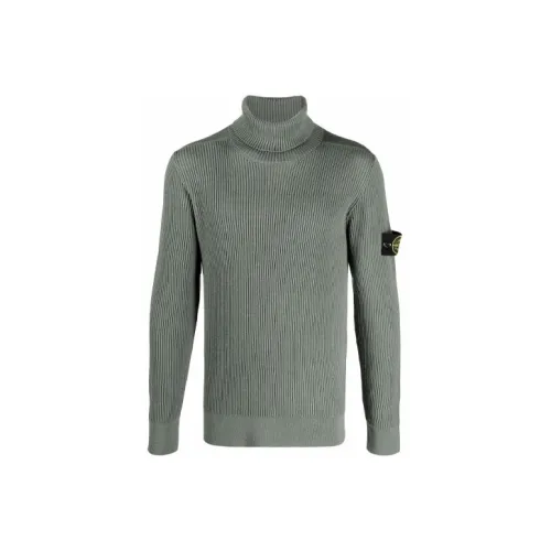 Stone Island Зеленые Мужские Свитера