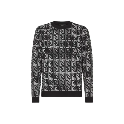 Fendi Черные Мужские Свитера