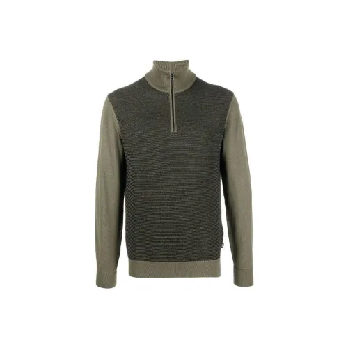 Hugo Boss Зеленые Мужские Свитера