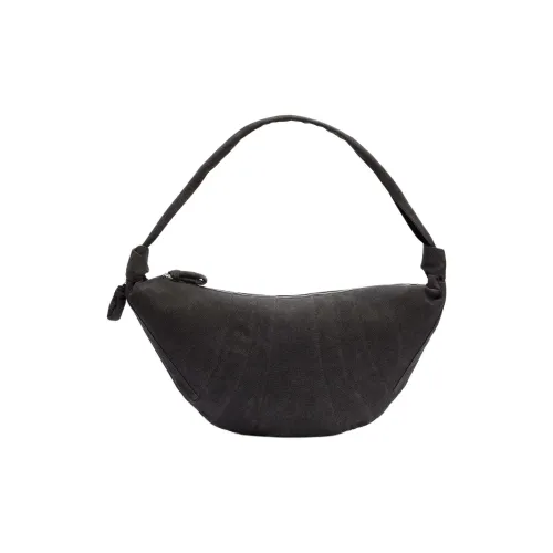 Lemaire Хлопок Круассан Сумка Сумка через плечо Сумка на плечо Экстра-большая Мужская Темно-серый