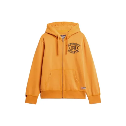 SUPERDRY Толстовка Мужская Оранжевая