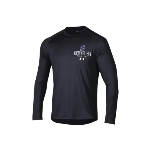 Under Armour TechCollegiate T-Shirt Мужской Черный