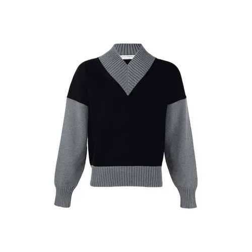 Alexander McQueen Черный Серый Цвет Мужские Свитера