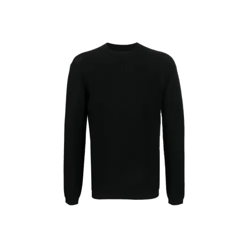 GIORGIO ARMANI Черные Мужские Свитера