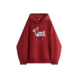 Бордовый с флисовой подкладкой