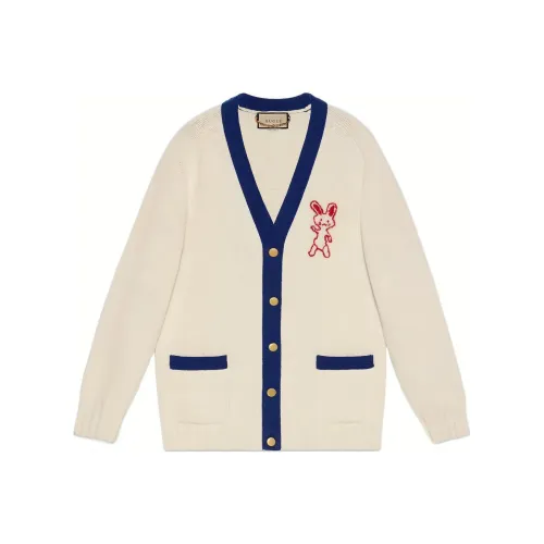 GUCCI Китайский Новый Год SS23 Трикотаж Мужской Айвори Белый