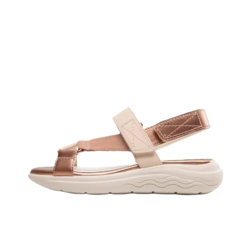 GEOX Spherica Ec5w Пляжные сандалии Женские Бежевые