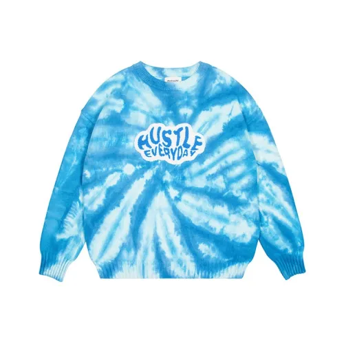 MEDRIA Каролина Блю Tie Dye Унисекс Трикотаж