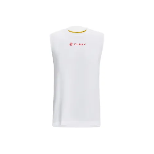 Under Armour Curry Майка Мужская Белая
