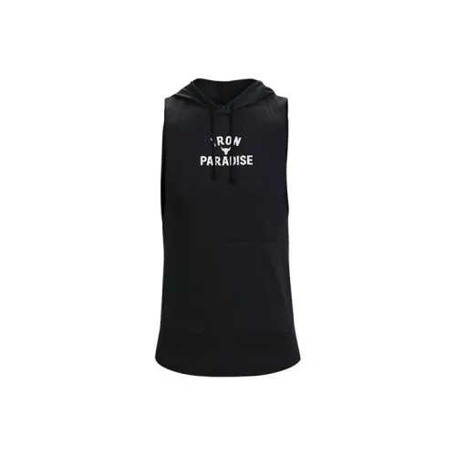 Under Armour Топ без рукавов Мужской Черный