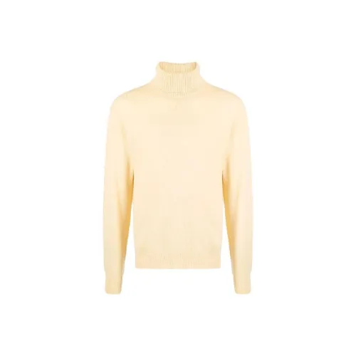 JIL SANDER Кашемир Свитер Мужской Светлый Умбра