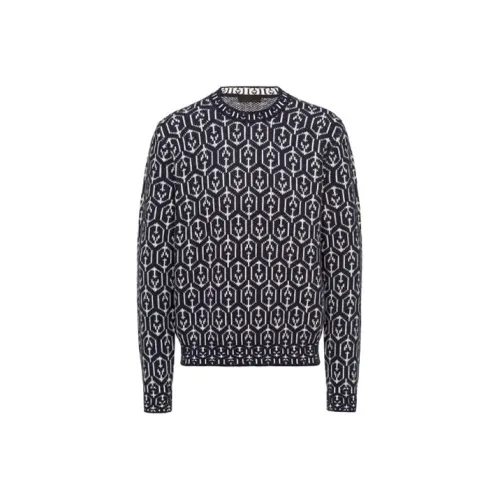 PRADA Черные Мужские Кашемировые Свитера