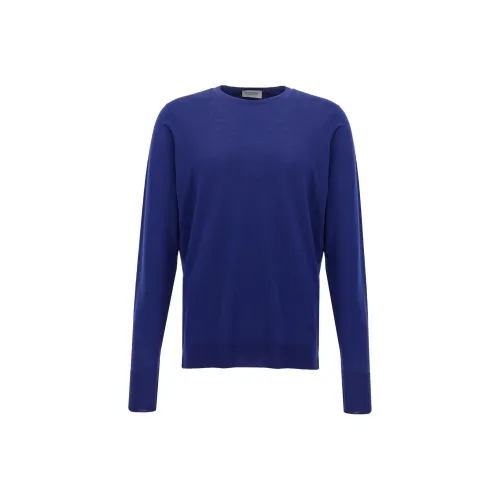 JOHN SMEDLEY Свитер Мужской Темно-синий