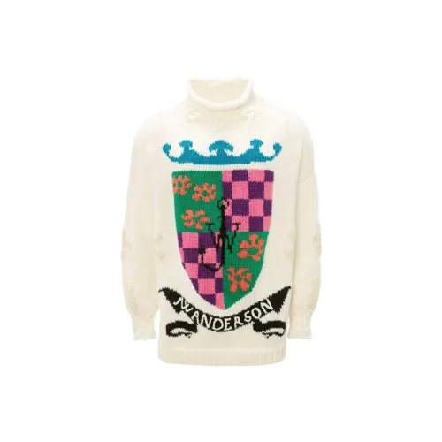 JW Anderson Белые Мужские Свитера