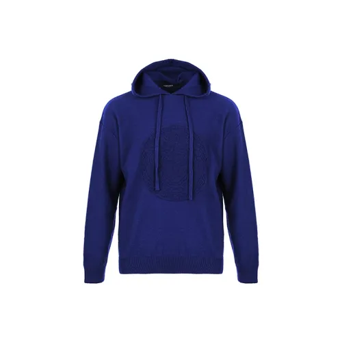 VERSACE Трикотаж Мужской Темно-синий