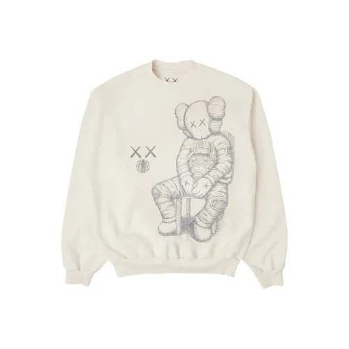KAWS совместный бренд Бежевый Мужской Свитшот