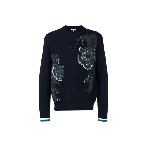 KENZO Синие Мужские Свитера