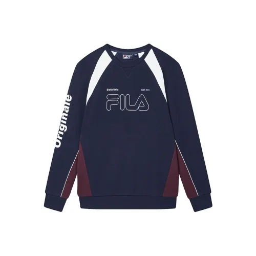 FILA ORIGINALE Толстовка Мужской Ink Pink
