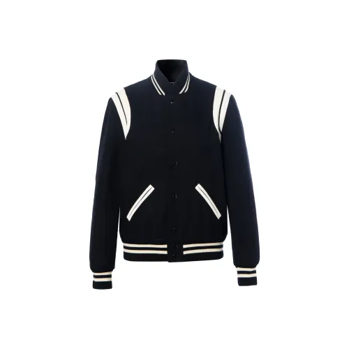 SAINT LAURENT Куртки и пальто Осенний Унисекс Черный