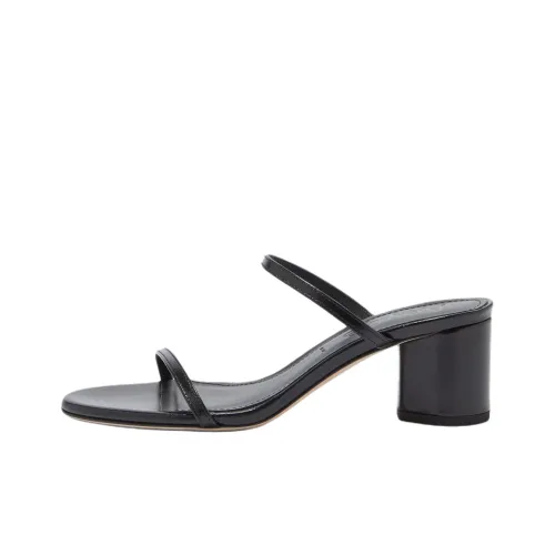 Aeyde Шлепанцы 5,5 см Женские Черные