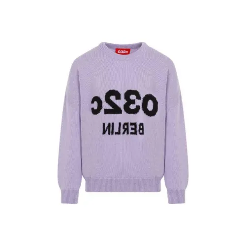 032c Фиолетовые Унисекс Свитера