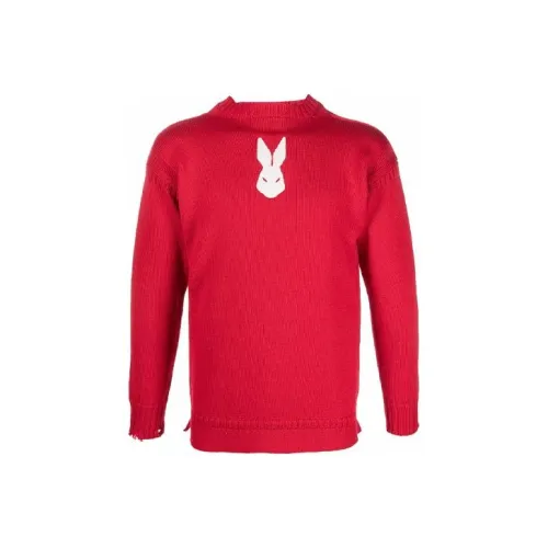 Maison Margiela Мужские красные свитеры