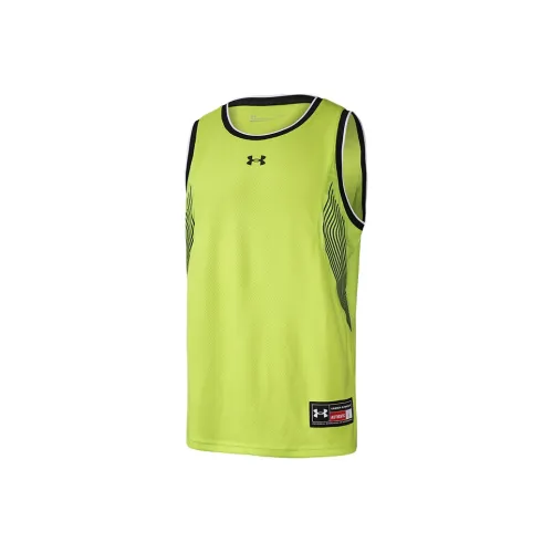 Under Armour Tank Top Мужской Светло-Зеленый