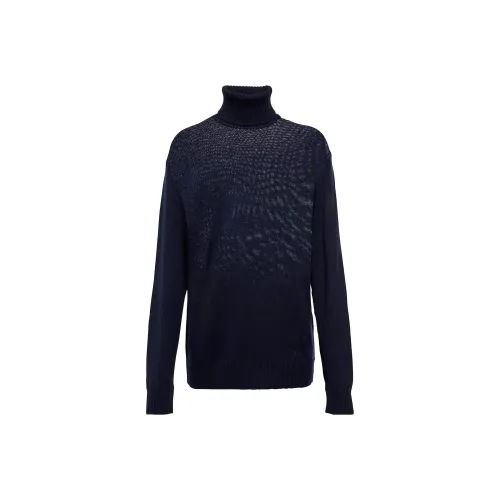 JIL SANDER Синие Мужские Свитера