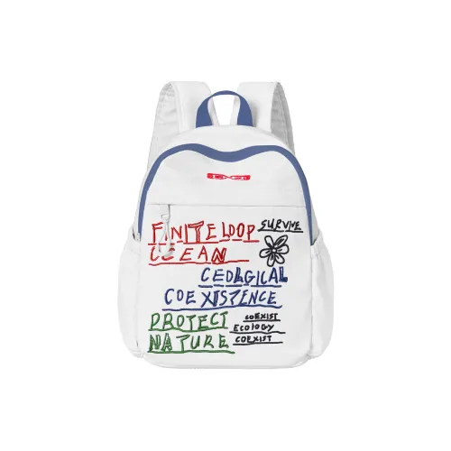 FINITE LOOP Бутылка Экологичный Ткань Рюкзак Стандартный Унисекс Light Синий Кофейный Серый