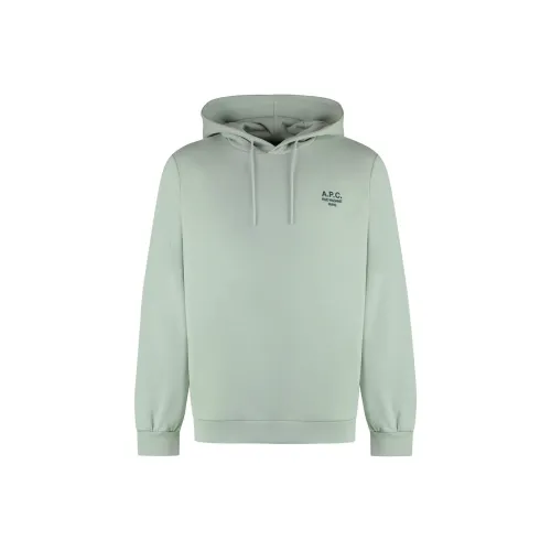 A.P.C. Joint Paragraph Зеленый Мужской Свитшот