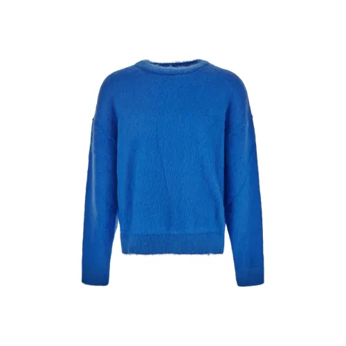 Off Белый FW22 Синий Мужские Свитера