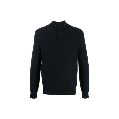 Ermenegildo Zegna Черные Мужские Свитера