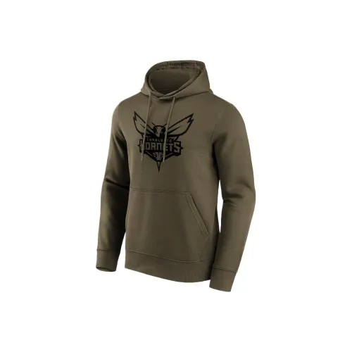 NBA Fanatics Charlotte Hornets Team Толстовка Мужская Жженый Янтарный