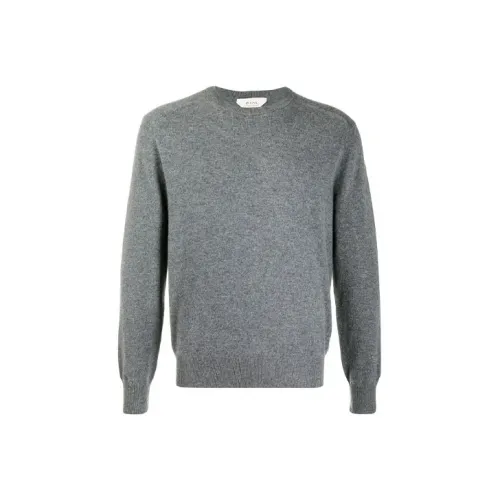 Ermenegildo Zegna Серый Мужской Кашемировые Свитера