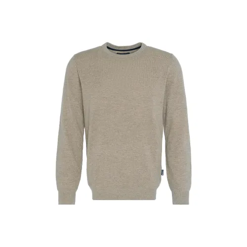 BARBOUR SS24 Свитер Мужской Каменный цвет