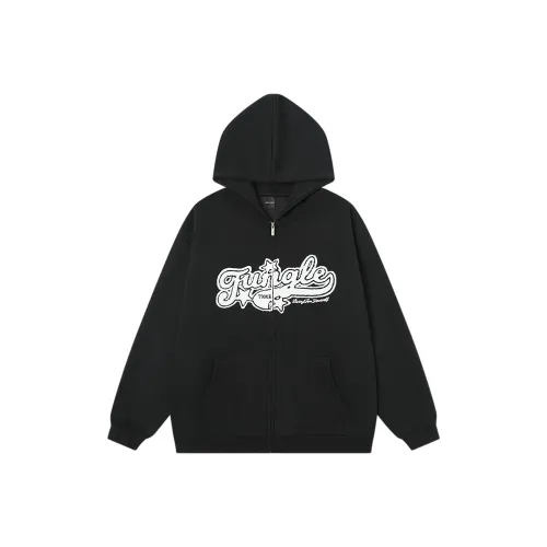 JUNGLE TIGER Толстовка Унисекс Черный