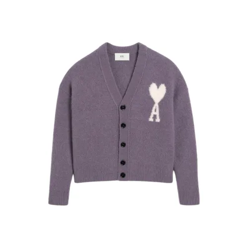 AMIPARIS De Coeur Свитер Унисекс Фиолетовый