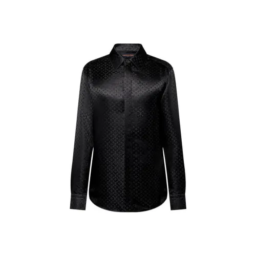 LOUIS VUITTON FW24 Рубашка Мужская Черная