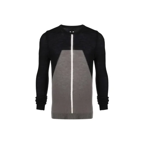 RICK OWENS совместный бренд Черные Мужские Свитера