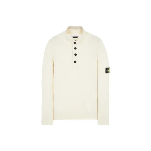 STONE ISLAND FW22 Свитер Мужской Айвори