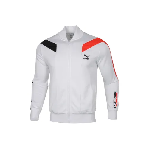 PUMA T7 Белый Мужская Куртка