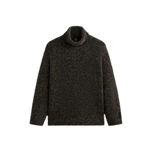 KITH x GIORGIO ARMANI FW24 Кашемировый свитер мужской чернила