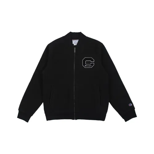 Champion Куртка Американская версия Унисекс Черный