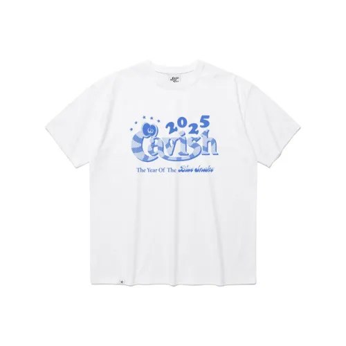 Cavish Design Seller T-Shirt Мужской Белый