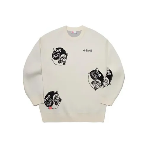 LINING Свитер Унисекс Кремовый Желтый