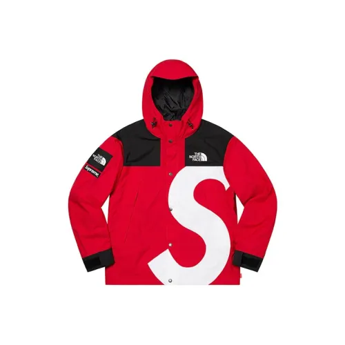 Supreme x The North Face S Логотип Гора Куртка Коллекция Сотрудничества TNF Коллекция Сотрудничества Куртка Унисекс