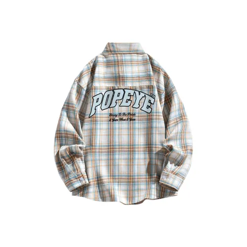 POPEYE Желтая Унисекс Рубашка