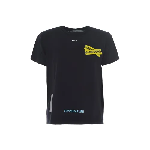 Off Белый Мужской T-Рубашки