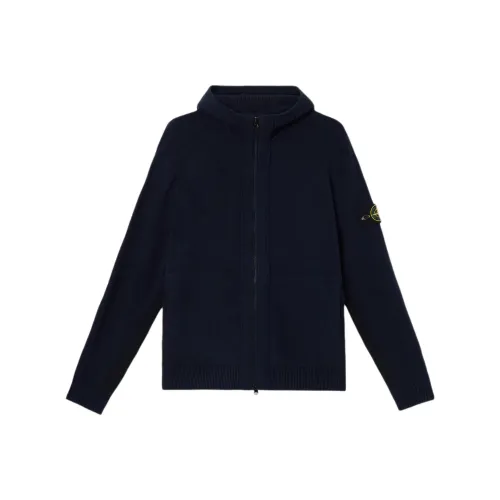 STONE ISLAND SS25 Темно-синий Синий Мужской Трикотаж